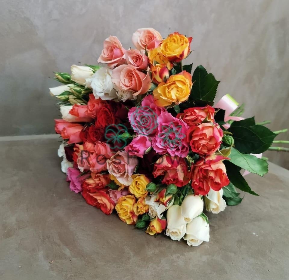 Букет цветов из: Розы в Октябрьский Волгоградской области