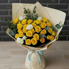 Букет цветов из:  Розы в Октябрьский Волгоградской области