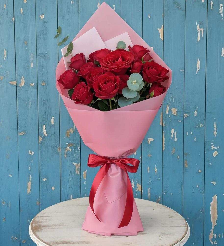 Букет цветов из: Розы в Октябрьский Волгоградской области