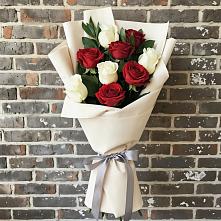 Букет цветов из:  Розы в Октябрьский Волгоградской области