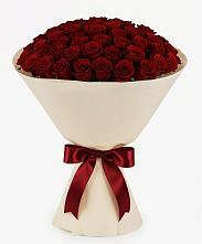 Букет 101 Бордовая роза Блэк Бакарра в Октябрьский Волгоградской области