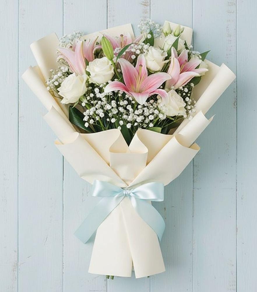 Букет цветов из: Лилии в Октябрьский Волгоградской области