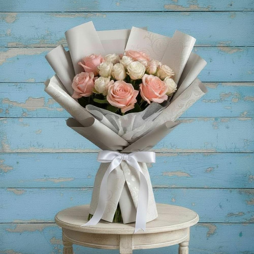 Букет цветов из: Розы в Октябрьский Волгоградской области