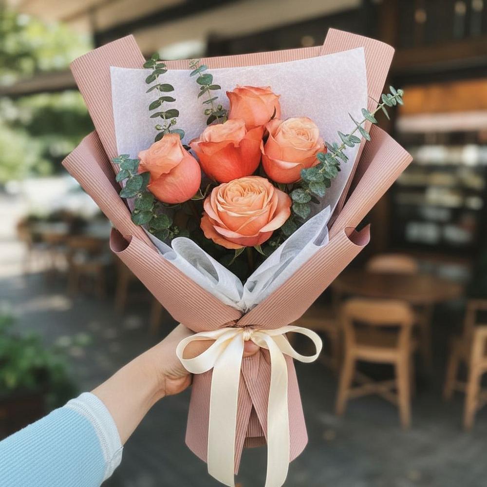 Букет цветов из: Розы в Октябрьский Волгоградской области