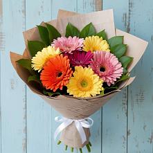 Букет цветов из:  Герберы в Октябрьский Волгоградской области
