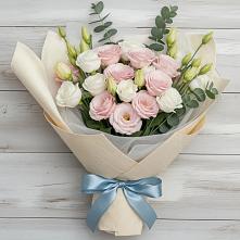 Букет цветов из:  Лизиантусы #REPLACE_PRED# Октябрьский Волгоградской области