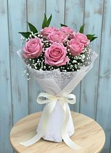 Букет цветов из:  Розы в Октябрьский Волгоградской области