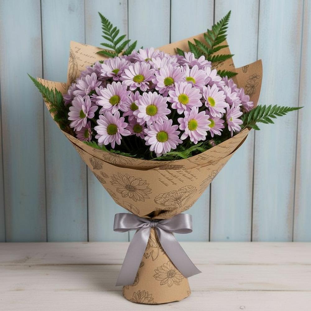 Букет цветов из: Хризантемы в Октябрьский Волгоградской области