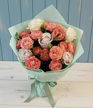 Букет цветов из:  Розы в Октябрьский Волгоградской области