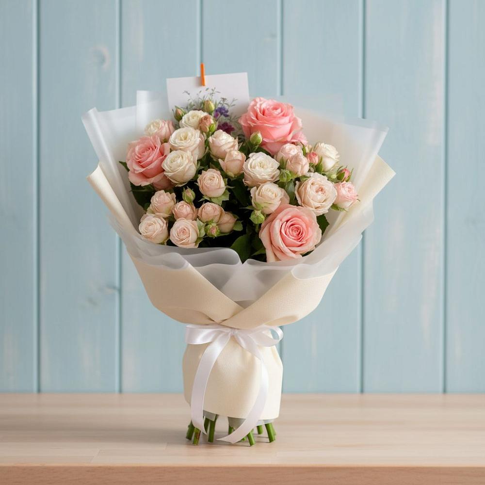 Букет цветов из: Розы в Октябрьский Волгоградской области