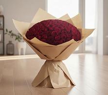 Букет 101 Красная роза в Октябрьский Волгоградской области