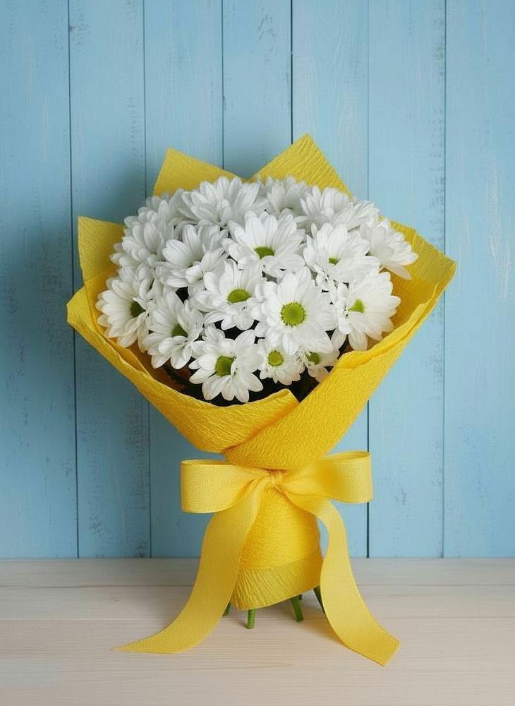 Букет цветов из: Хризантемы в Октябрьский Волгоградской области