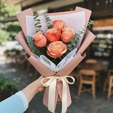 Букет цветов из:  Розы в Октябрьский Волгоградской области