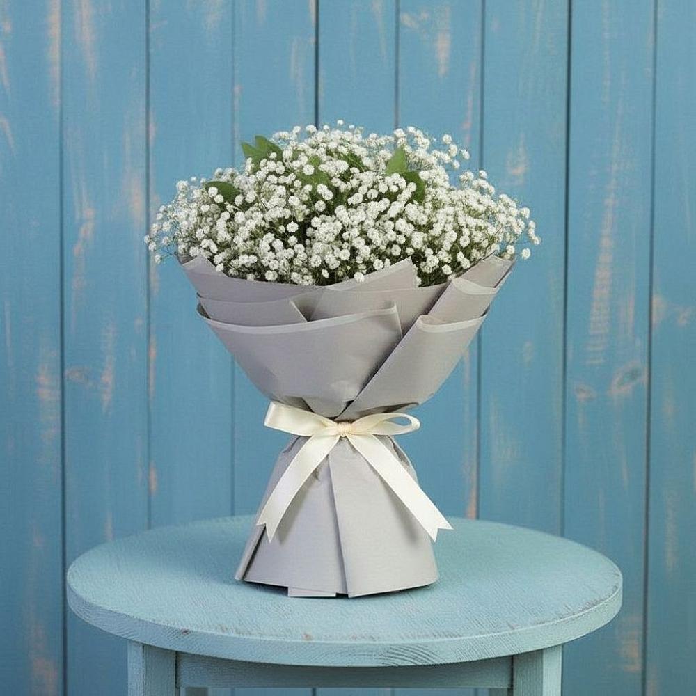 Букет цветов из: Гипсофила в Октябрьский Волгоградской области