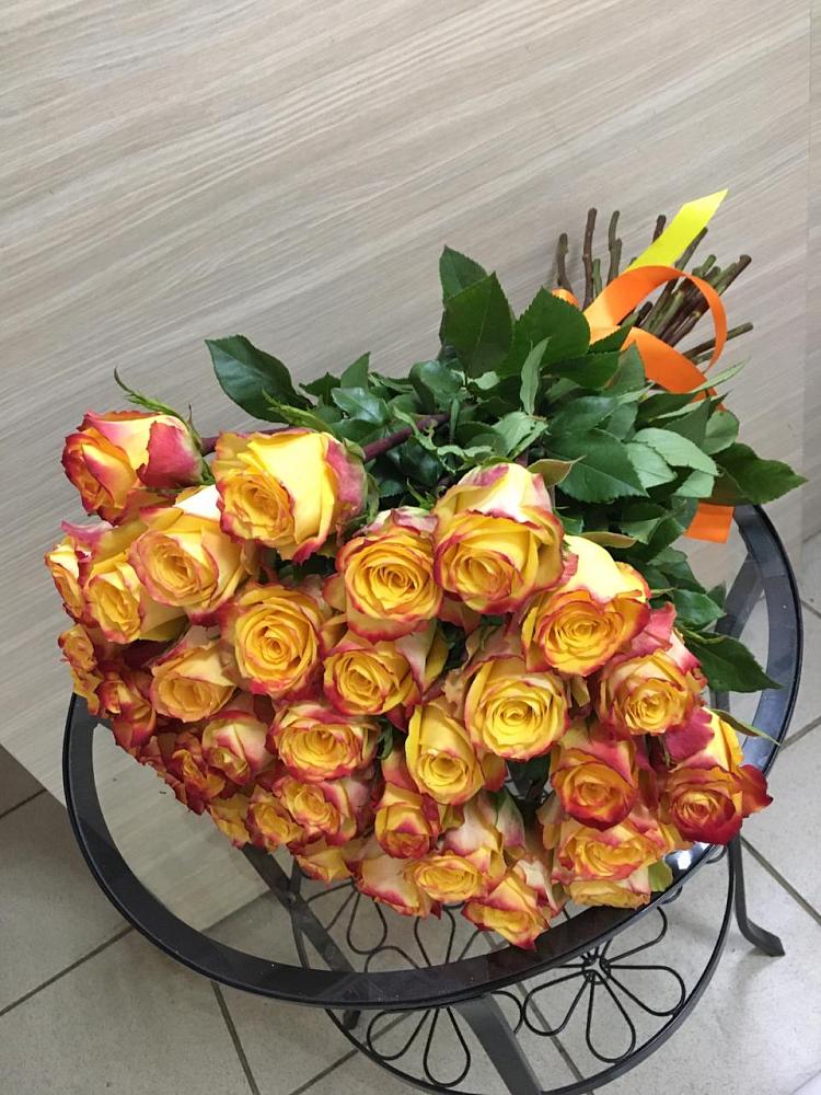 Букет Желтые розы в Октябрьский Волгоградской области