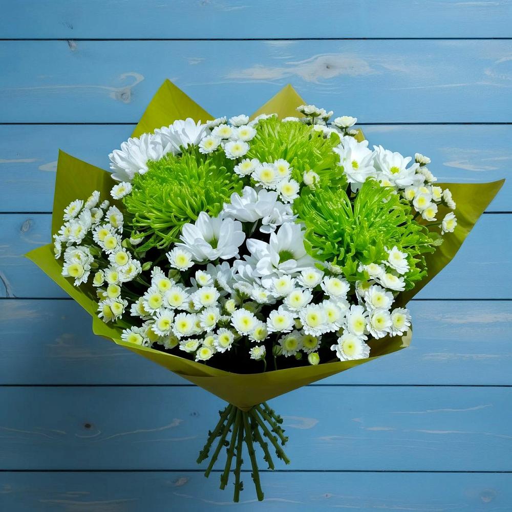 Букет цветов из: Хризантемы в Октябрьский Волгоградской области