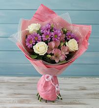 Букет цветов из:  Герберы в Октябрьский Волгоградской области