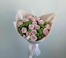 Букет цветов из:  Розы и Хризантемы в Октябрьский Волгоградской области