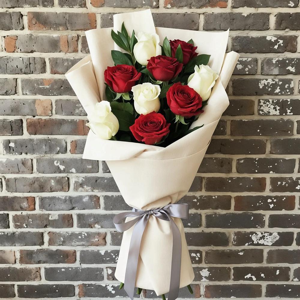 Букет цветов из: Розы в Октябрьский Волгоградской области