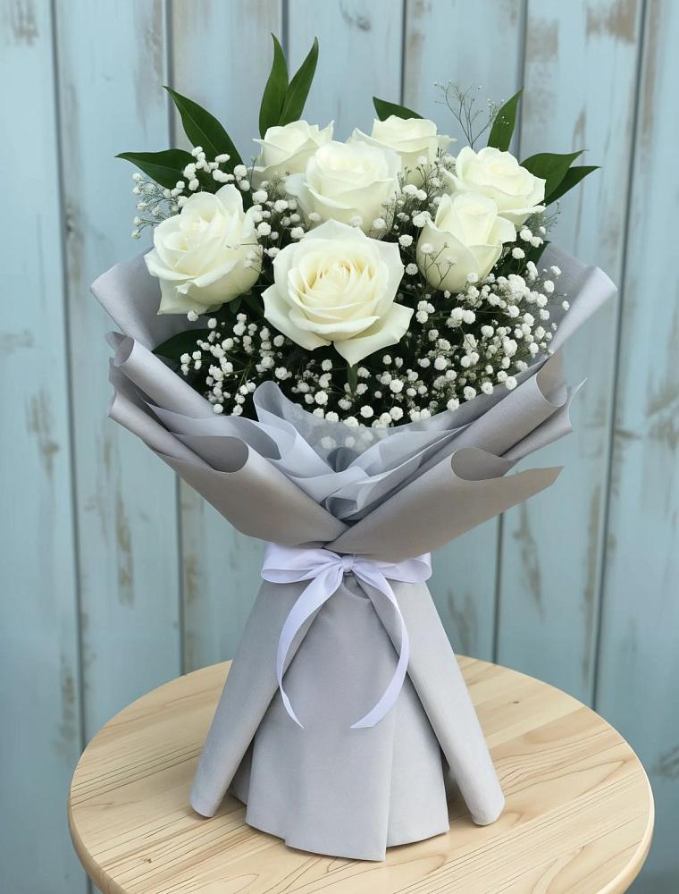 Букет цветов из: Розы в Октябрьский Волгоградской области