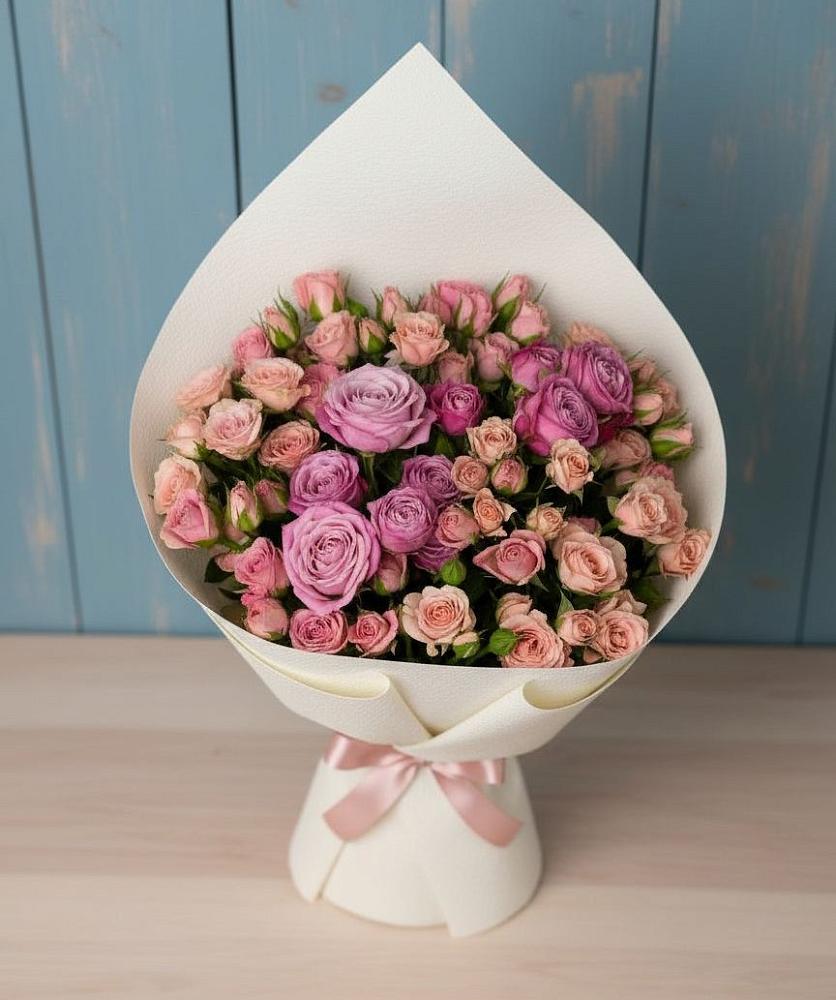 Букет цветов из: Розы в Октябрьский Волгоградской области