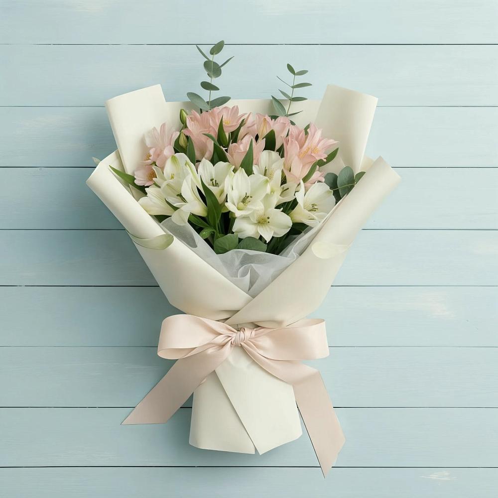 Букет цветов из: Альстромерии в Октябрьский Волгоградской области