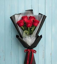 Букет цветов из:  Розы в Октябрьский Волгоградской области