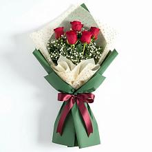 Букет цветов из:  Розы в Октябрьский Волгоградской области