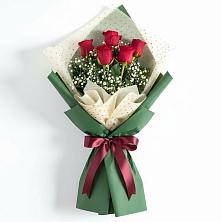 Букет цветов из:  Розы в Октябрьский Волгоградской области