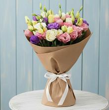 Букет цветов из:  Лизиантусы в Октябрьский Волгоградской области