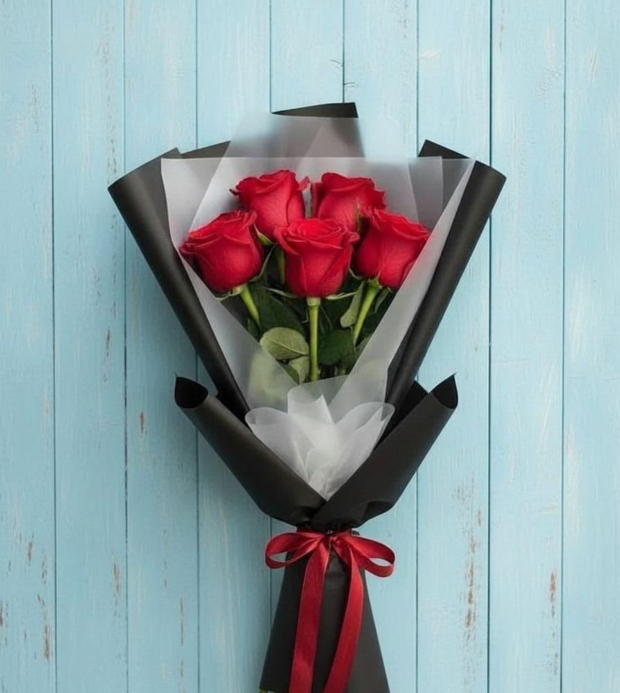 Букет цветов из: Розы в Октябрьский Волгоградской области